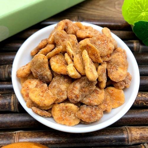 沙嗲味豆瓣零食解馋蚕豆瓣去壳油炸豆子坚果炒货休闲解
